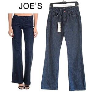 JOE'S JEANS NEW Y2K HARLOW LOVER Boot Cut Denim Jean 25